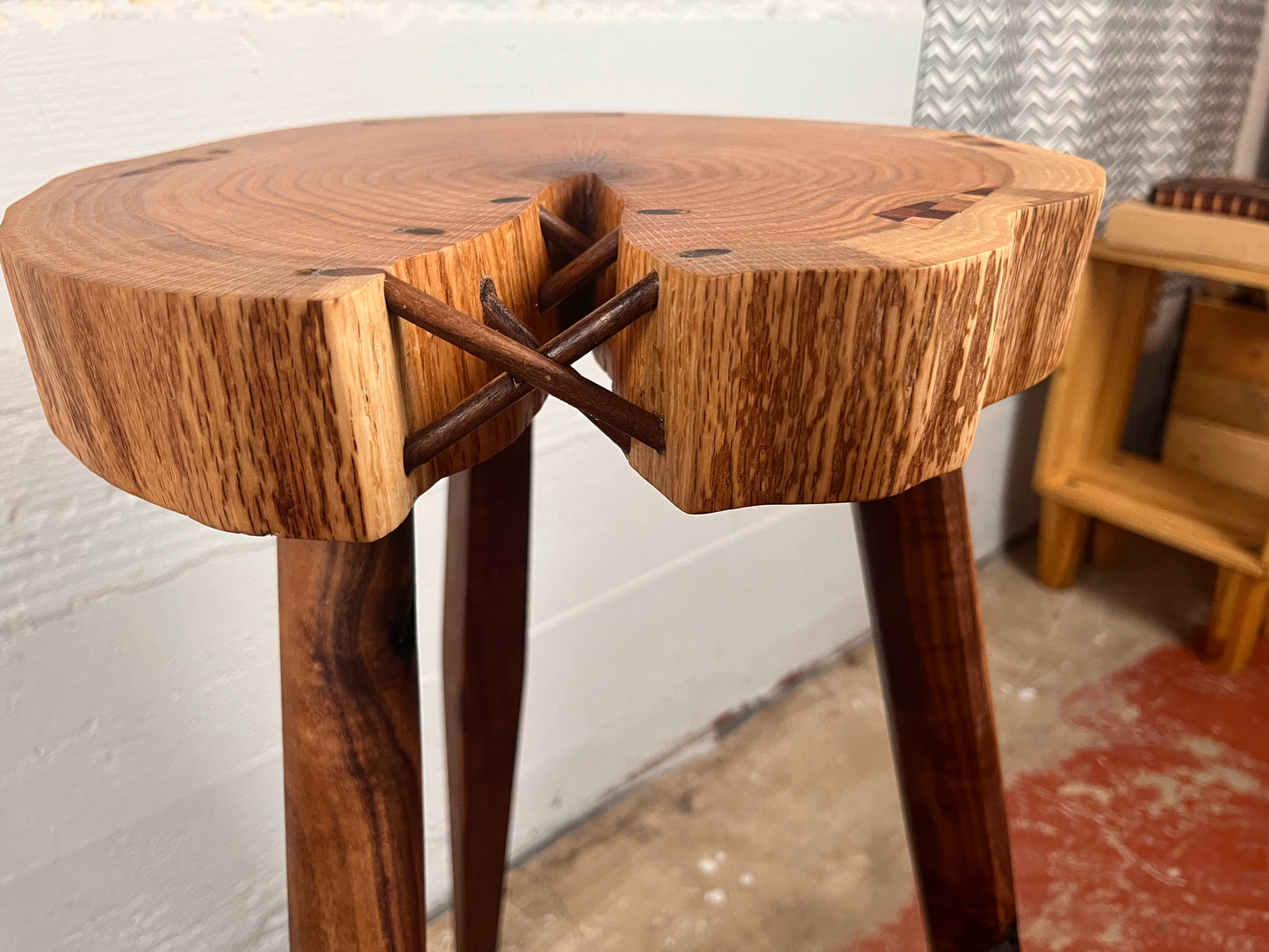 Wood Round Table