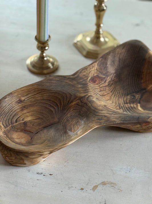 Carved Wood Bowl