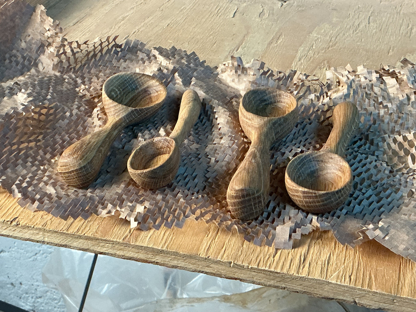 Oak Spoon Set