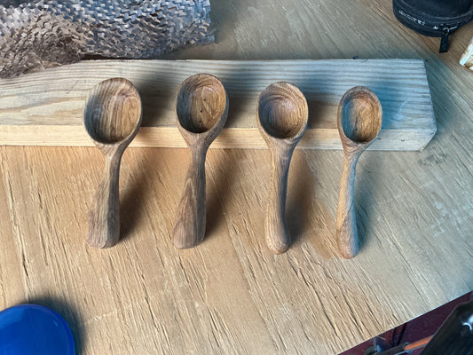 Oak Spoon Set
