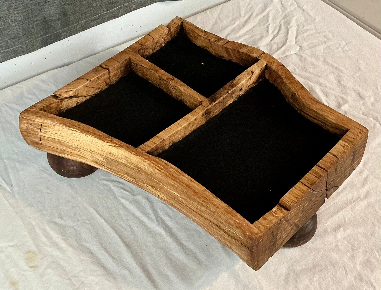 Oak Slab Jewelry Box