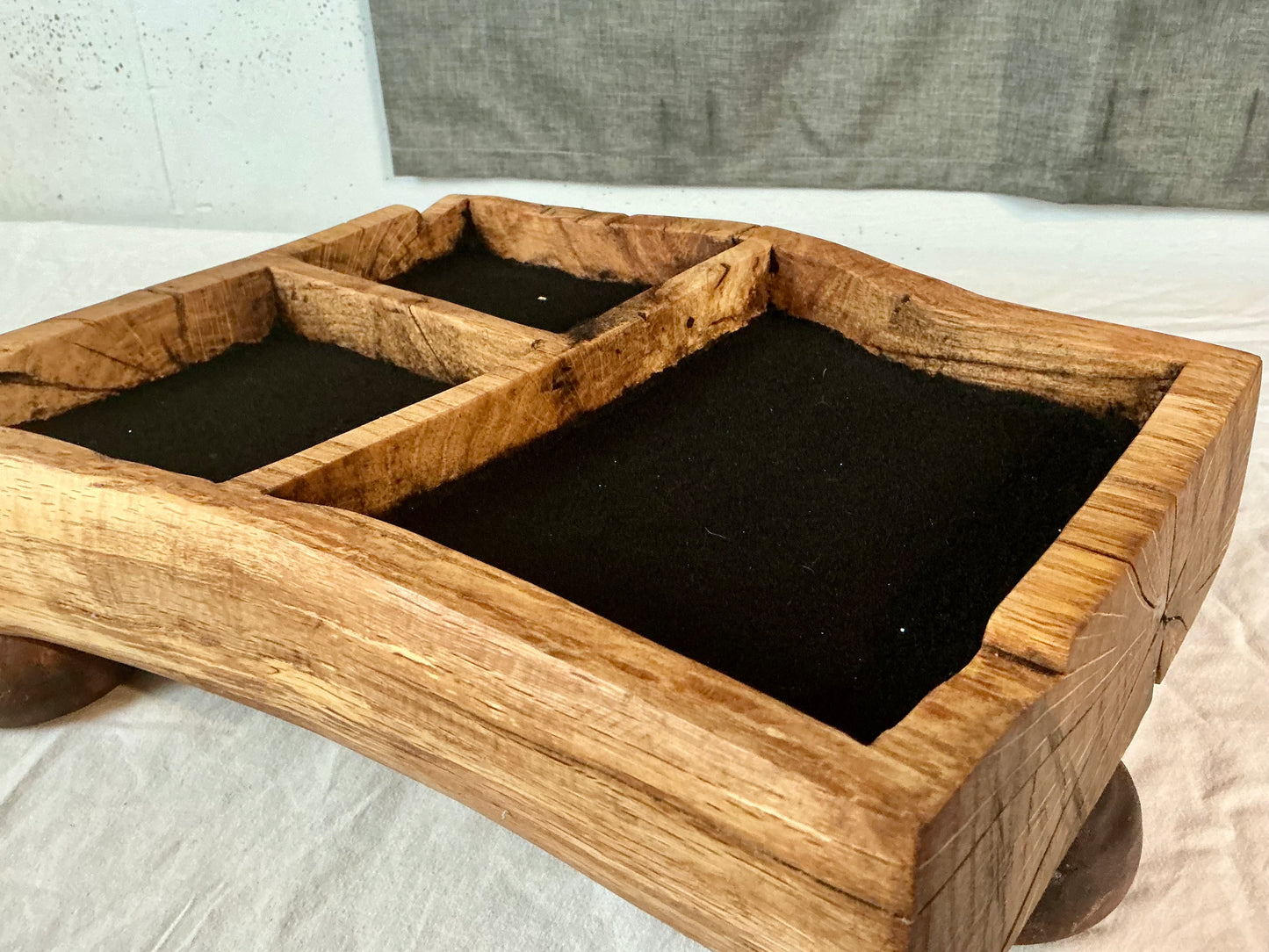 Oak Slab Jewelry Box